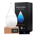 Produktbild: Sturmglas Mode Kreative Wassertropfen Glas Barometer Wettervorhersage Flasche...