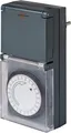 Produktbild: Tages-Zeitschaltuhr MZ44 IP44 anthrazit, *DE* anthrazit, mechanisch, 24 Std.