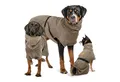 Produktbild: Rudelkönig Hundebademantel aus 100% Baumwolle, Saugstarker Hundebademantel, Hunde Bademantel, Kuscheliges Hundehandtuch
