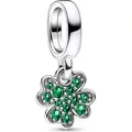 Produktbild: Bead - Silber - Charm Anhänger Kleeblatt - Silber