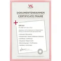 Produktbild: walther + design Lifestyle Kunststoff Bilderrahmen 21x29,7 cm (DIN A4) ROSA