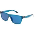 Produktbild: Puma PU0484S Unisex-Sonnenbrille Vollrand Quadratisch Kunststoff-Gestell, blau