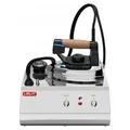 Produktbild: Lelit PS25, Pressurized steam ironing station, 800 W, Edelstahl-Bügelsohle, 5,5 bar, 2,5 l, Schwarz, Edelstahl - Schwarz/Silber