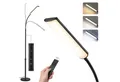 Produktbild: VASAGLE Stehlampe Stehleuchte, Leselampe, Timer- und Memory-Funktion, für Wohnzimmer, Schlanke LED Leselampe Stehend, 22 x 22 x 170 cm