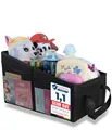 Produktbild: LIONSTRONG® Auto Organizer [EXTREM STABIL DURCH KUNSTSTOFFPLATTEN] - Universeller Rückbank Organizer für den Rücksitz & Beifahrersitz - Ideal für den Urlaub, viel Platz für Spielzeug - Wasserabweisend