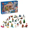Produktbild: Lego City 60436 Adventskalender 2024 Weinachten Geschenk Schneemann Tiere Neu