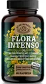 Produktbild: Scheunengut® FLORA INTENSO | Probiotika mit 23 Bakterienstämmen | Darmkur mit Vitamin B2 & B6