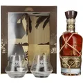 Produktbild: Plantation Rum BARBADOS XO 20th Anniversary 40% Vol. 0,7l in Geschenkbox mit 2 Gläsern