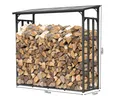 Produktbild: QUICK STAR Metall Kaminholzregal XXL 185 x70 x185 cm Kaminholzunterstand 2,3 m³