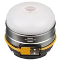 Produktbild: Brennenstuhl Akku LED Outdoor Leuchte OLI 0300 A (Campingleuchte für außen 350lm / Campinglampe mit bis zu 70h Leuchtdauer, Lampe zum campen inkl. USB-Powerbank, zusätzlich SOS- und Blink-Funktion)