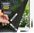 Produktbild: EASYmaxx Insect Protect Insekten- & Pollenschutzgitter mit Magnetbefestigung für Fenster bis zu 130 x 150 cm