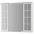 Produktbild: JOKEY Spiegelschrank, 3-türig, LED, BxH: 67,5 x 60 cm - weiss