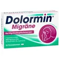 Produktbild: Dolormin Migräne 400 mg Ibuprofen bei Migränekopfschmerzen