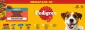 Produktbild: Pedigree Adult Gemischte Selektion in Gelee - Nassfutter 40 x 100 g (€ 6,66/kg)