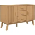 Produktbild: vidaXL Sideboard OLDEN Braun 114x43x73,5 cm Massivholz Kiefer 358597