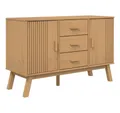 Produktbild: vidaXL Sideboard Sideboard OLDEN Braun 114x43x73,5 cm Massivholz Kiefer (1 St)