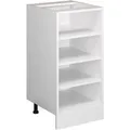 Produktbild: Vicco Küchenregal R-Line Offener Küchenschrank Weiß/Weiß 40 cm ohne Arbeitsplatte