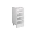 Produktbild: Vicco Unterschrank R-Line, Weiß/Weiß, 40 cm ohne Arbeitsplatte (1-St)