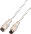 Produktbild: ROLINE 11015618 - Kabel PS/2 Stecker auf Buchse, 1,8 m