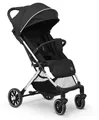 Produktbild: Nukido Kinder Wagen Kinderwagen Babywagen Bis 15 kg Große Räder Sitzbuggy Buggy Zusammenklappbar Handgepäck Leicht Verstellbare Rückenlehne Schwarz