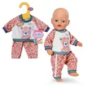 Produktbild: BABY born Jogginganzug mit Dschungelmotiv zum Aufklappen, Sweatshirt & Leo-Hose - Hochwertiges Puppenzubehör - Kleidung geeignet für alle Puppen der Größe 36 cm