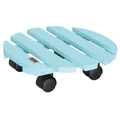 Produktbild: WAGNER Pflanzenroller Blumenroller AQUA Rund 30 x 8 cm Türkis