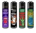 Produktbild: Clipper® Feuerzeuge 4er Set: Hip Hop Slogan 1