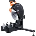 Produktbild: VEVOR Kappsäge Gehrungssäge mit 355 mm Edelstahl-Kaltschnittsägeblatt & 3500 W bürstenlosem Motor & 750–1200 U/min, Metallkappsäge für quad...