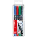 Produktbild: STABILO OHPen universal Folienstift permanent (4x) (842/4 SA)