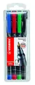 Produktbild: STABILO Folienstift OHPen universal permanent 4er Etui 0,7 mm F