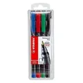 Produktbild: 1-20x STABILO Permanent-Marker OHPen universal, permanent 4er Etui