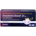 Produktbild: DOXYLAMIN Dexcel 25 mg Filmtabletten 10 St. PZN 18884413