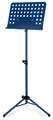 Produktbild: Classic Cantabile Metall Orchesterpult Lochblech - Stabiler Notenständer mit Lochblechauflage - Höhenverstellbar von 58 bis 100cm - Notenpult mit Extra breite 50 cm Auflage - Blau