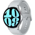 Produktbild: Samsung Galaxy Watch6 - 44 mm - intelligente Uhr mit Sportband - Silber - Bandgröße: M/L - Anzeige 3.73 cm (1.5
