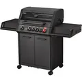 Produktbild: Enders Gasgrill Monroe Pro 4 SIK Turbo Shadow 4 Brenner & Seitenkocher Schwarz