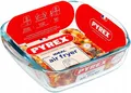 Produktbild: Pyrex Airfryer Glasschüssel Auflaufform Backform 2,2 L , 25x22x7 cm, klar