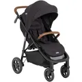 Produktbild: Joie Buggy Mytrax Pro, Schwarz, Textil, 59x102.5x91 cm, EN 1888, Feststellbremse, Fußstütze abklappbar, Federung, Verdeckung abnehmbar, 5-Punkte-Gurt, für Babyschale geeignet, Griff in Lederoptik, Transportsicherung, Baby on Tour, Kinderwagen, Buggys