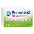 Produktbild: PERENTEROL forte 250 mg Kapseln 10 St