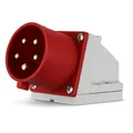 Produktbild: REV CEE Stecker Wandmontage, 400V, 32A, 5-polig, 3P + N + PE, IP44, rot