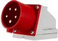 Produktbild: REV CEE Wandstecker 32A 400V 5-polig IP44 Rot Wandmontage Neu