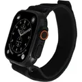 Produktbild:  neuwertig - Watch Ultra 2 - 49 mm - Titan  Schwarz - Trail Loop - Stoff - Schwarz  - Bandgrö...