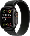 Produktbild: Apple Watch Ultra 2 (2024) GPS + Cellular 49 mm Titangehäuse Trail Loop Schwarz S/M
