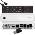 Produktbild: VU+ Zero HW Version 2-1x DVB-S2 Full-HD Sat Tuner E2 Linux Receiver, YouTube, Satellit Receiver mit Aufnahmefunktion, Kartenleser, Media Player, EasyMouse HDMI-Kabel & 300 Mbits WiFi Stick, weiß