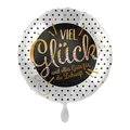 Produktbild: 1 Folienballon Viel Glück und alles Gute für die Zukunft ca 43 cm ungefüllt Ballongas geeignet