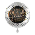 Produktbild: Folienballon - Ø 45cm - Viel Glück für die Zukunft rund ungefüllt