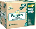 Produktbild: Pampers Baby Dry Midi, Größe 3, Vorratspackung mit 140 Windeln