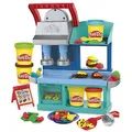 Produktbild: Play-Doh Kitchen Creations Buntes Restaurant, 2-seitiges Küchenspielset, Set für Mädchen und Jungen, Small