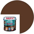 Produktbild: Baufix Holzfarbe Express Deckfarbe, 2,5l, innen und außen, wetterfest, RAL 8011 nussbraun