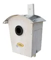 Produktbild: Habau 2963 Nistkasten Runddach, weiß