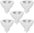 Produktbild: Linkind GU5.3 MR16 LED 5W Lampe 12V 50 Watt ersetzt 2700K Warmweiß 5 Stück